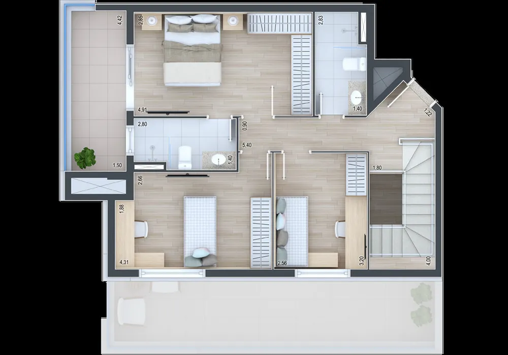 Apartamento, 3 quartos, 191 m² - Foto 4