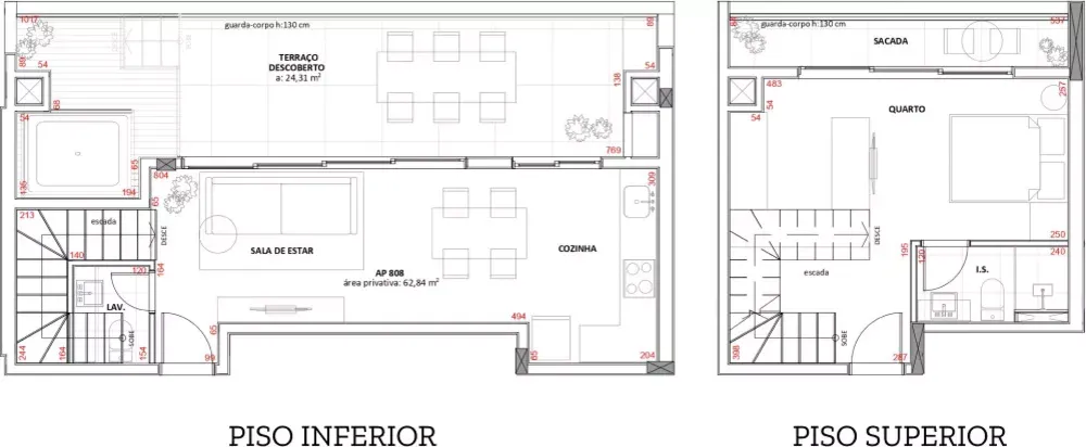 Cobertura, 1 quarto, 64 m² - Foto 8