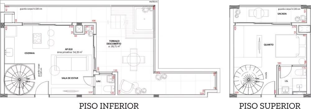 Cobertura, 1 quarto, 64 m² - Foto 7