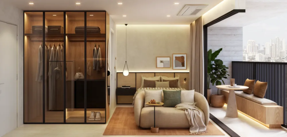Cobertura, 1 quarto, 64 m² - Foto 1