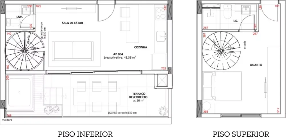 Cobertura, 1 quarto, 64 m² - Foto 6