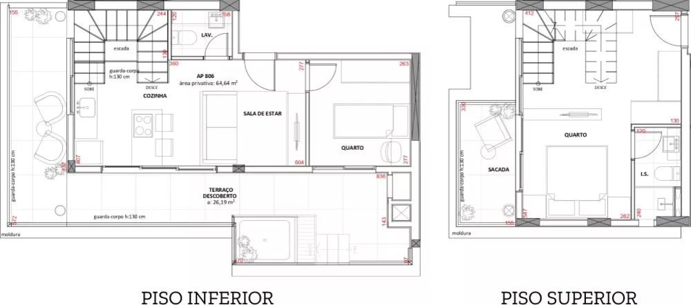 Cobertura, 1 quarto, 83 m² - Foto 8