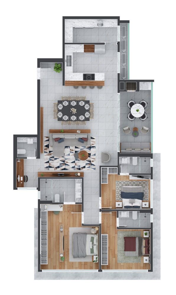 Cobertura à venda com 3 quartos, 282m² - Foto 12