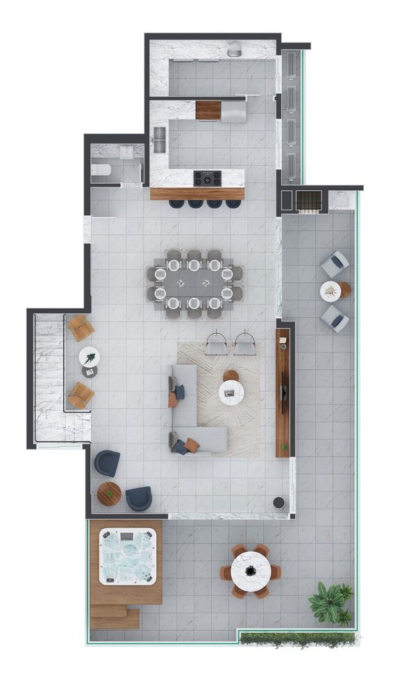 Cobertura à venda com 3 quartos, 282m² - Foto 16