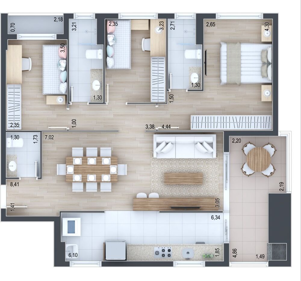 Cobertura à venda com 3 quartos, 174m² - Foto 33