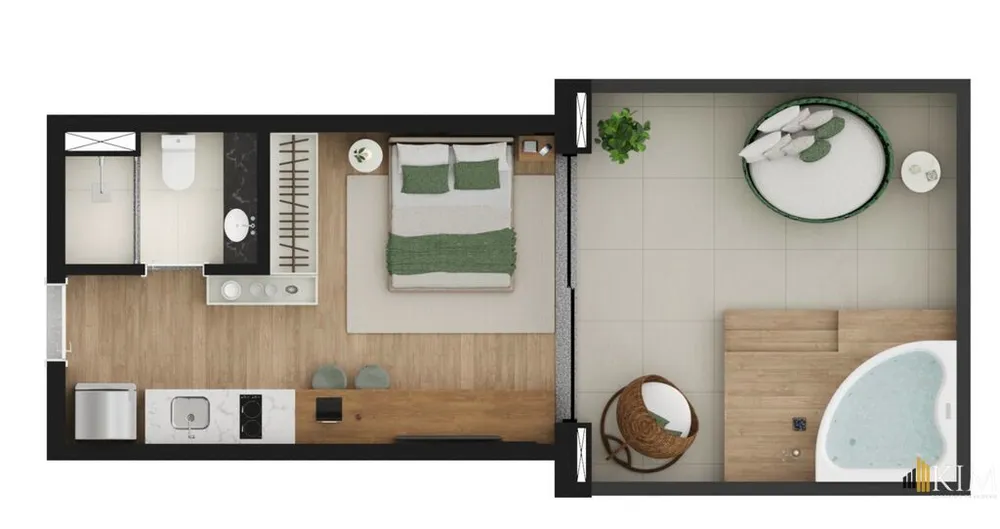 Apartamento, 2 quartos, 42 m² - Foto 7
