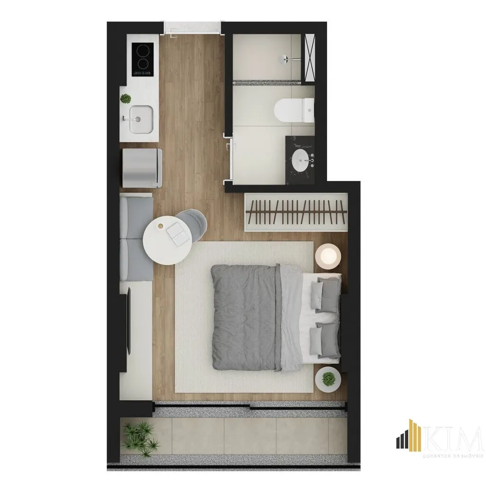 Apartamento, 2 quartos, 42 m² - Foto 5