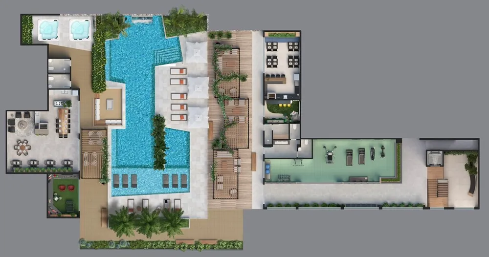 Cobertura, 3 quartos, 195 m² - Foto 2