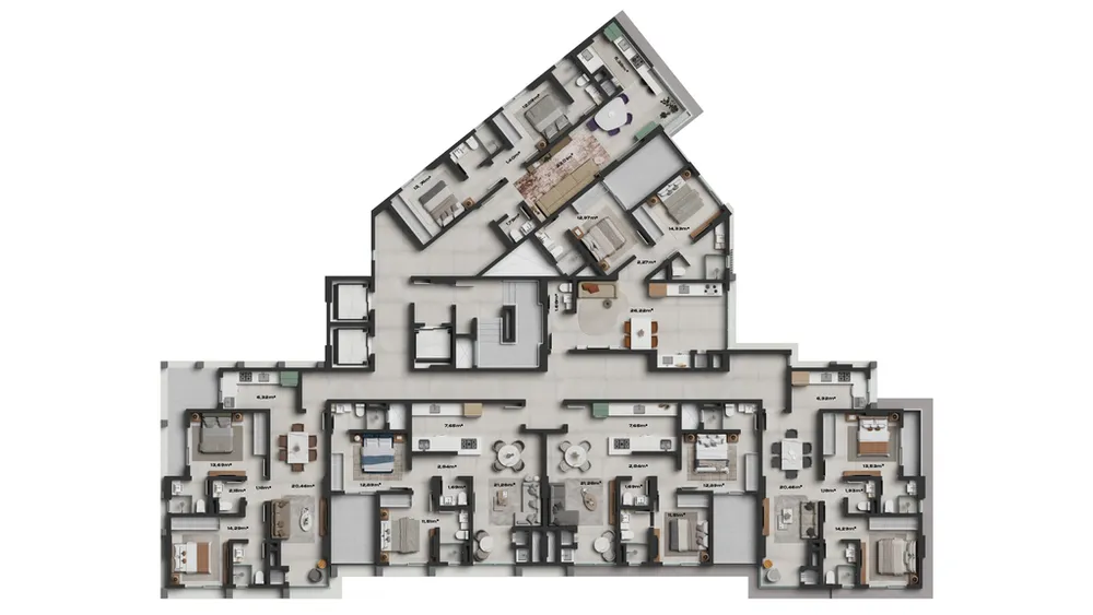 Apartamento, 2 quartos, 69 m² - Foto 12