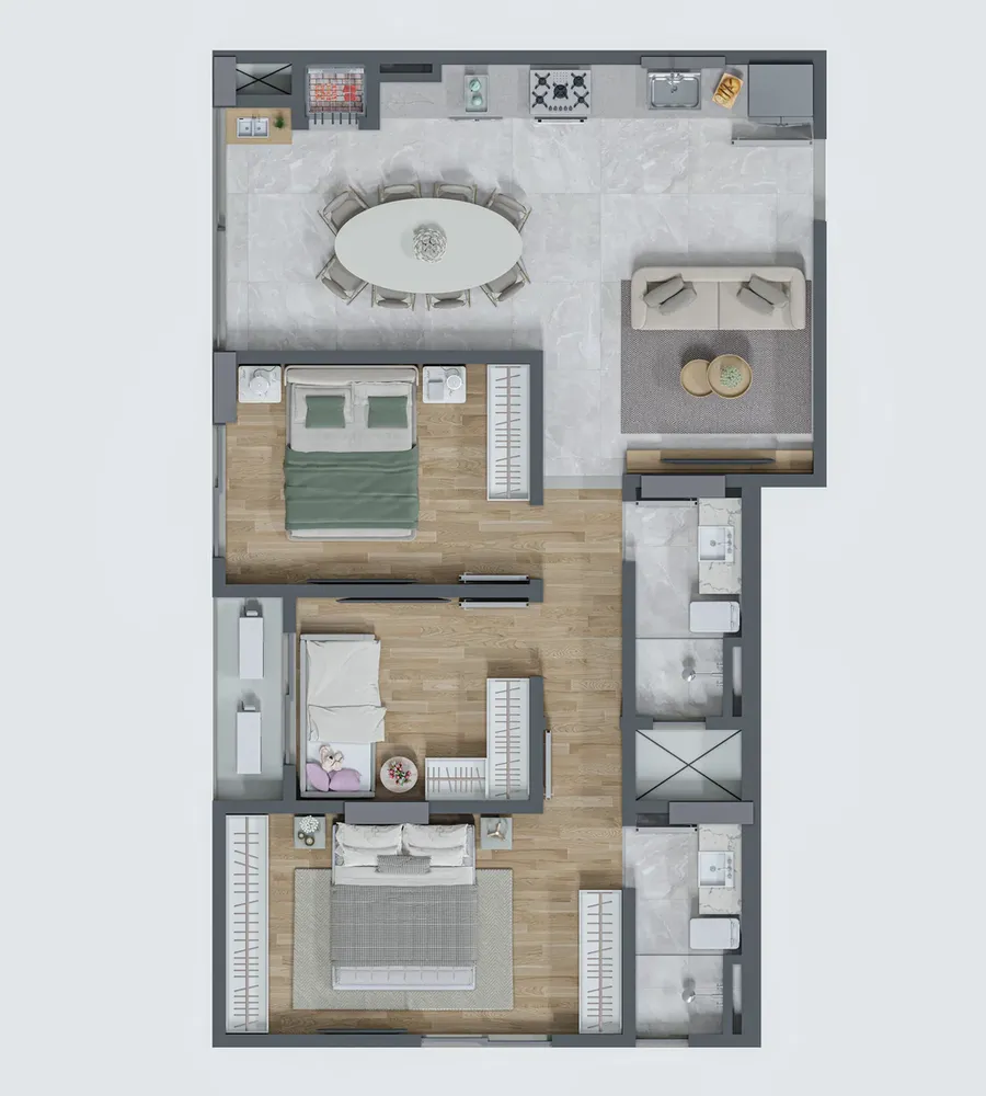 Apartamento, 2 quartos, 64 m² - Foto 18