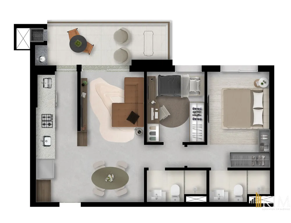 Apartamento, 3 quartos, 89 m² - Foto 7