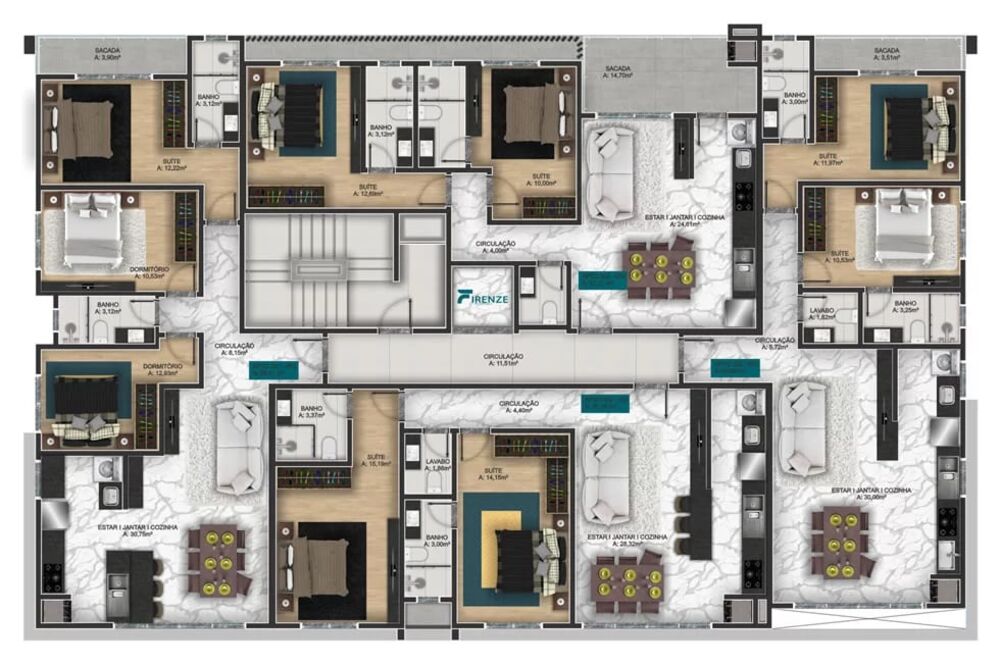 Apartamento, 3 quartos, 89 m² - Foto 7