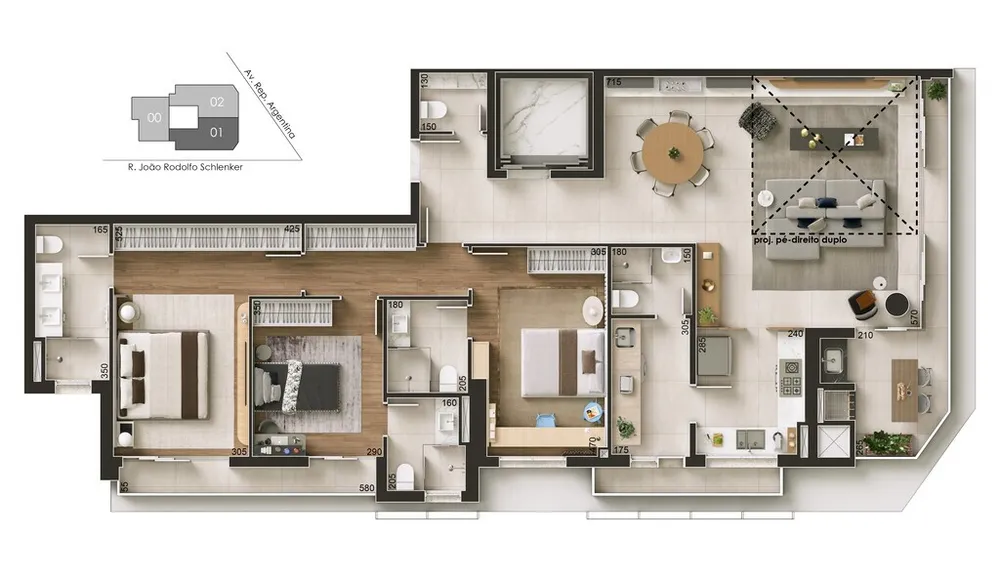 Apartamento, 3 quartos, 141 m² - Foto 8