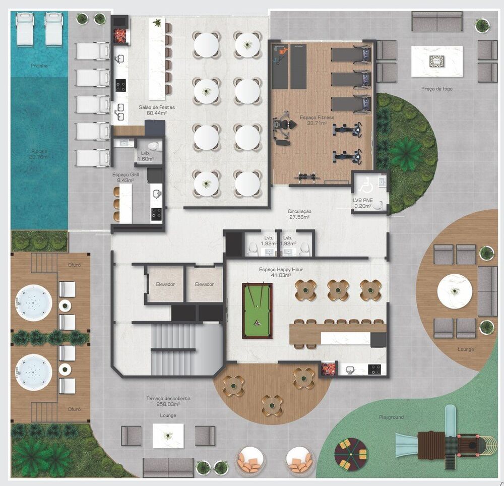 Cobertura, 5 quartos, 344 m² - Foto 7