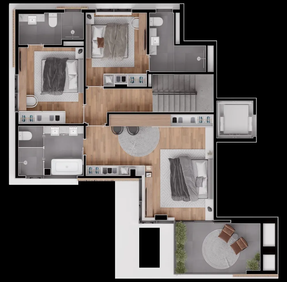 Apartamento, 2 quartos, 124 m² - Foto 7