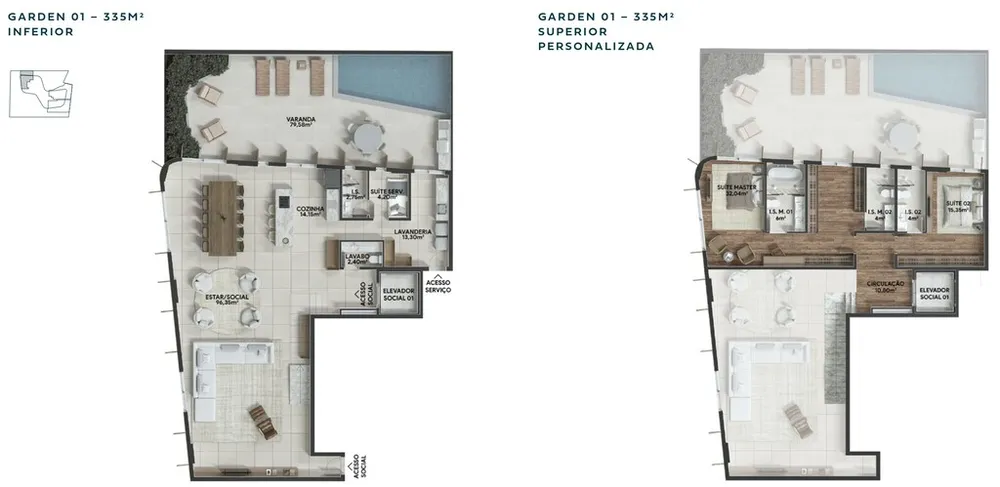 Apartamento, 2 quartos, 134 m² - Foto 16