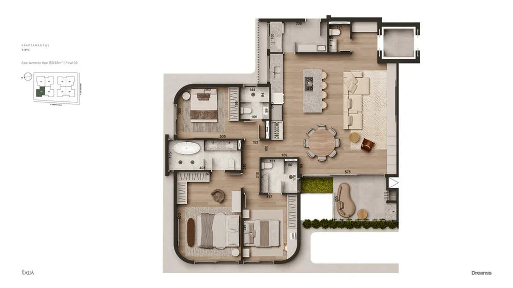 Apartamento, 3 quartos, 147 m² - Foto 8