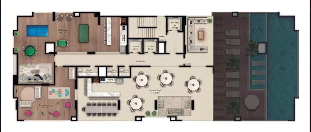 Apartamento, 2 quartos, 69 m² - Foto 3