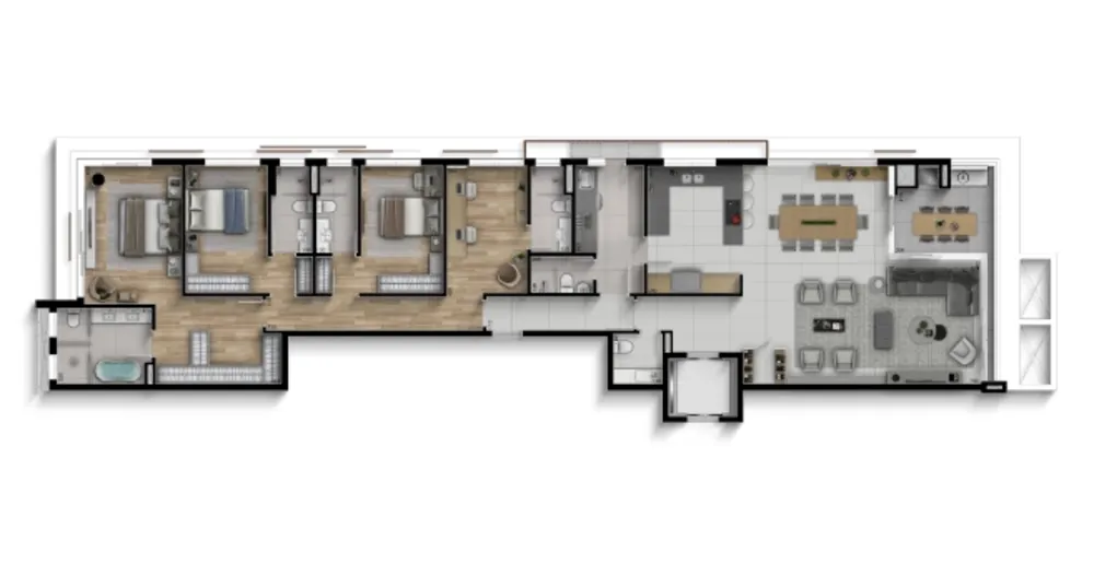 Apartamento, 3 quartos, 174 m² - Foto 4
