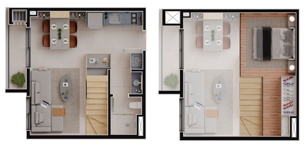 Apartamento, 1 quarto, 26 m² - Foto 3