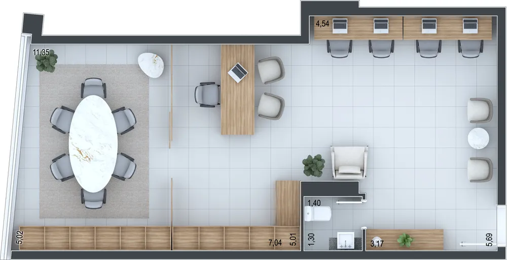 Sala-Conjunto, 64 m² - Foto 4