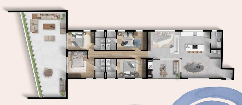 Apartamento, 4 quartos, 137 m² - Foto 16