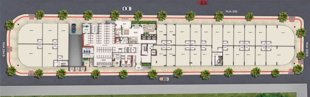 Loja-Salão, 48 m² - Foto 2