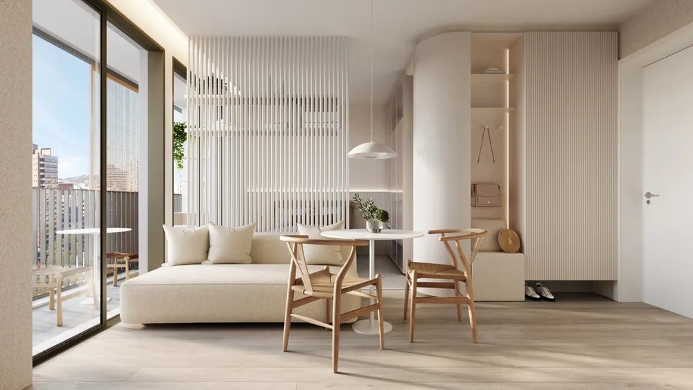 Apartamento, 1 quarto, 59 m² - Foto 2