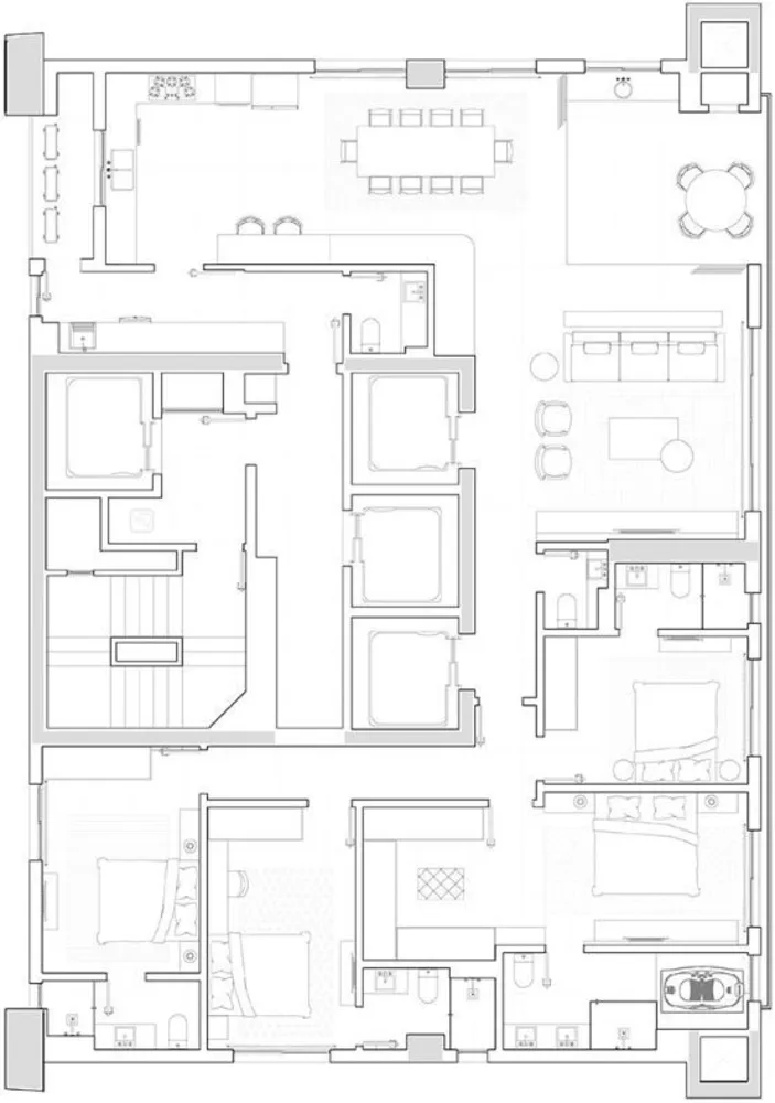 Apartamento, 4 quartos, 194 m² - Foto 5