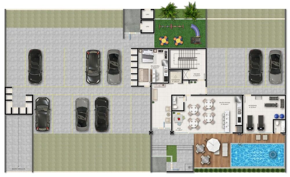 Cobertura, 3 quartos, 146 m² - Foto 12