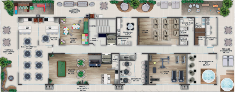 Apartamento à venda com 1 quarto, 40m² - Foto 11