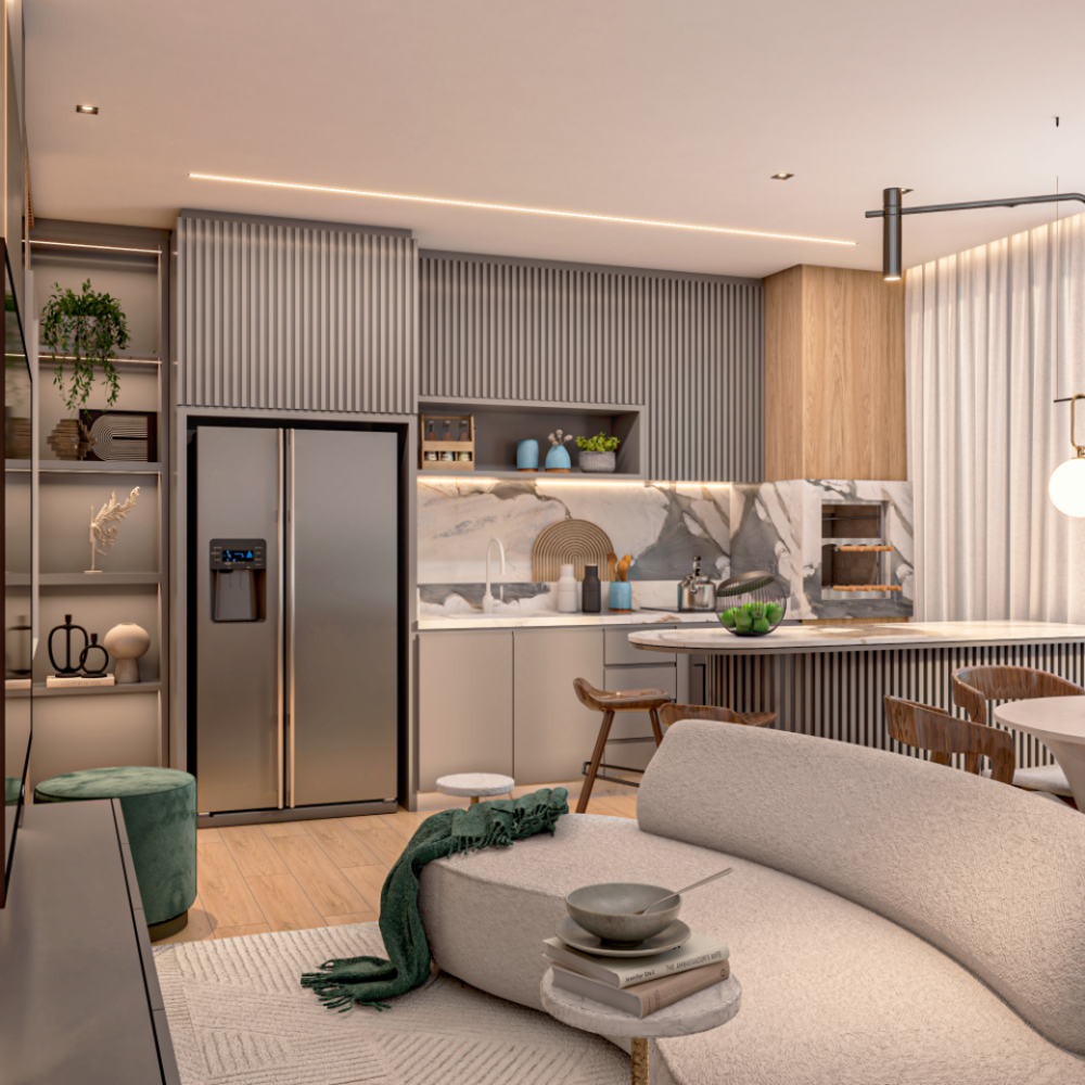 Apartamento à venda com 1 quarto, 40m² - Foto 2