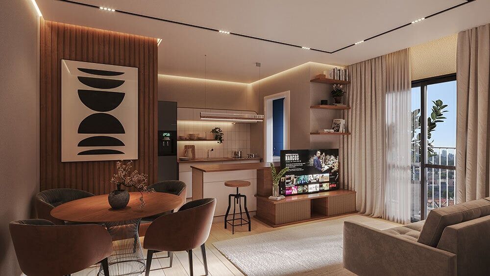 Apartamento, 2 quartos, 64 m² - Foto 3