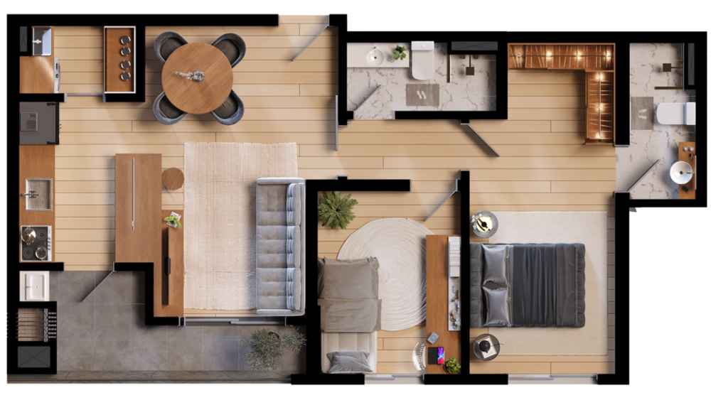 Apartamento, 2 quartos, 64 m² - Foto 13