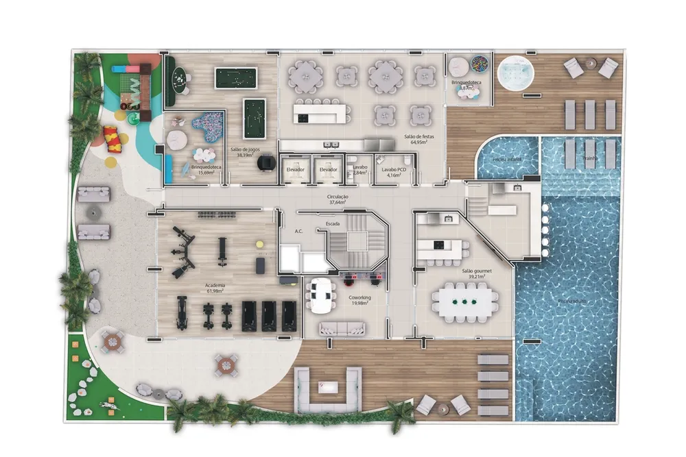 Apartamento, 2 quartos, 60 m² - Foto 1