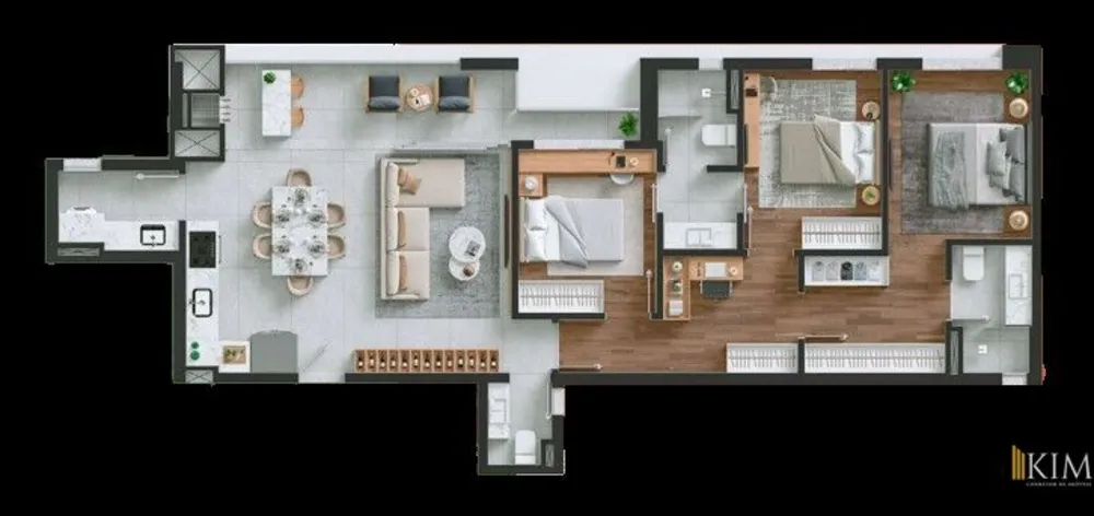 Apartamento, 2 quartos, 81 m² - Foto 4