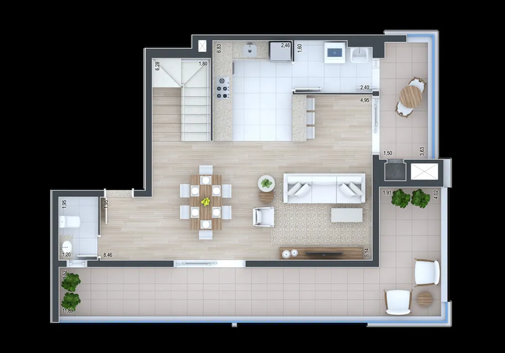 Apartamento, 3 quartos, 89 m² - Foto 8