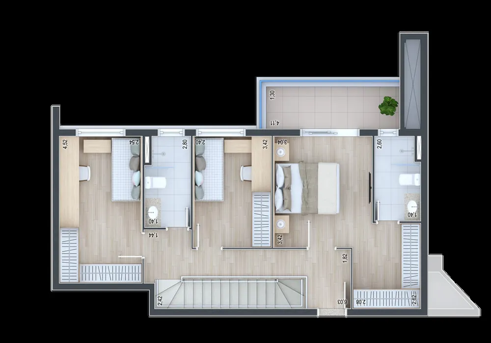 Apartamento, 3 quartos, 89 m² - Foto 5