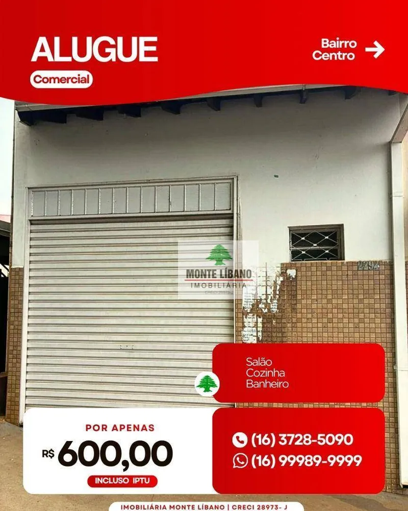 Loja-Salão, 22 m² - Foto 1