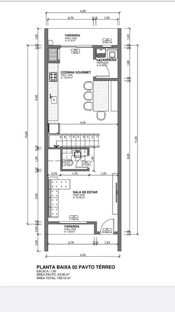 Casa, 3 quartos, 108 m² - Foto 17