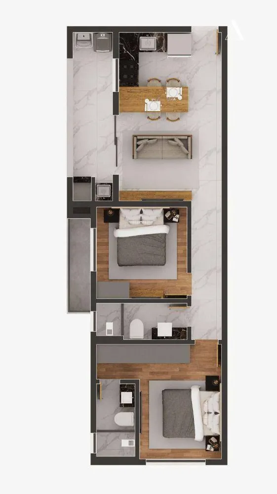 Apartamento, 2 quartos, 58 m² - Foto 13