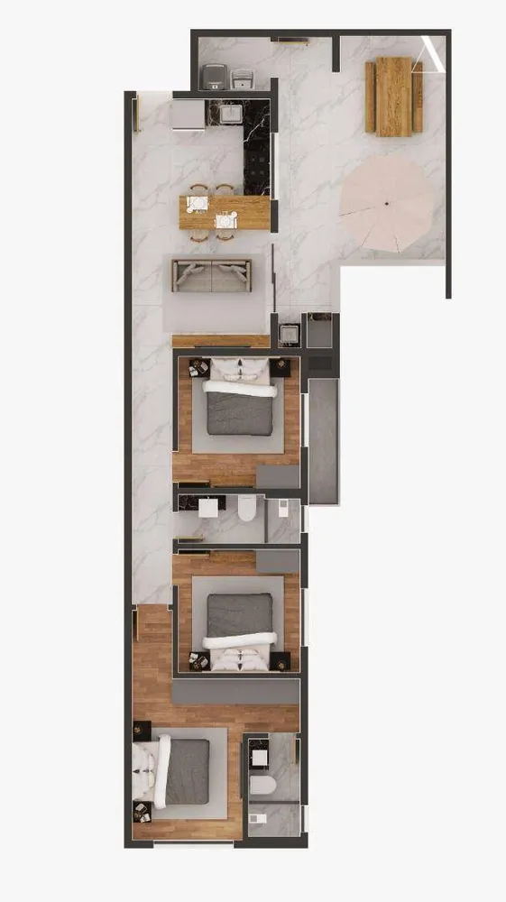 Apartamento, 2 quartos, 58 m² - Foto 11