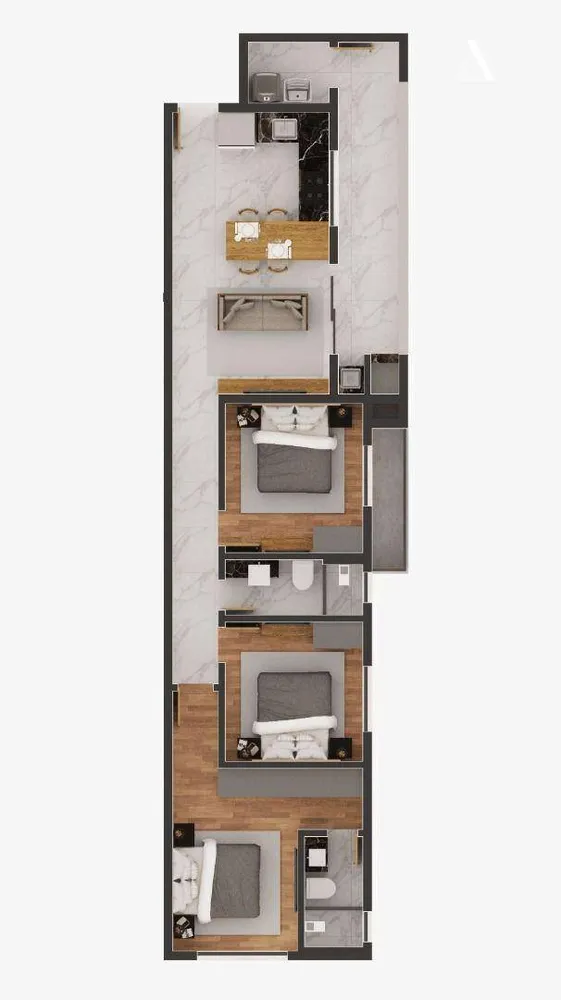 Apartamento, 2 quartos, 58 m² - Foto 7