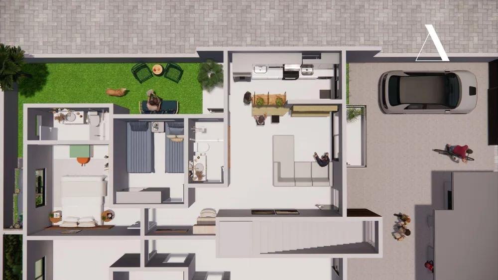 Apartamento, 2 quartos, 65 m² - Foto 2