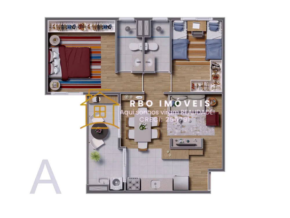 Apartamento, 2 quartos, 60 m² - Foto 12