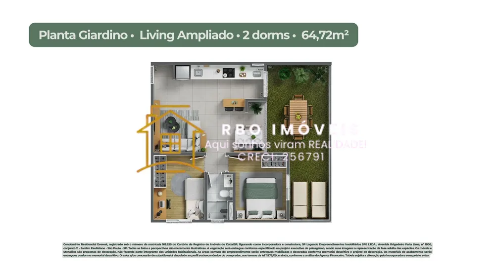 Apartamento, 2 quartos, 45 m² - Foto 16