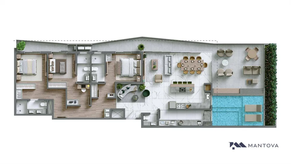 Apartamento, 2 quartos, 100 m² - Foto 12