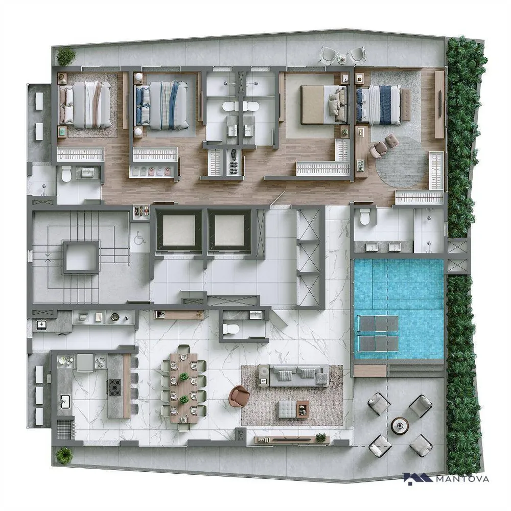 Apartamento, 2 quartos, 100 m² - Foto 16