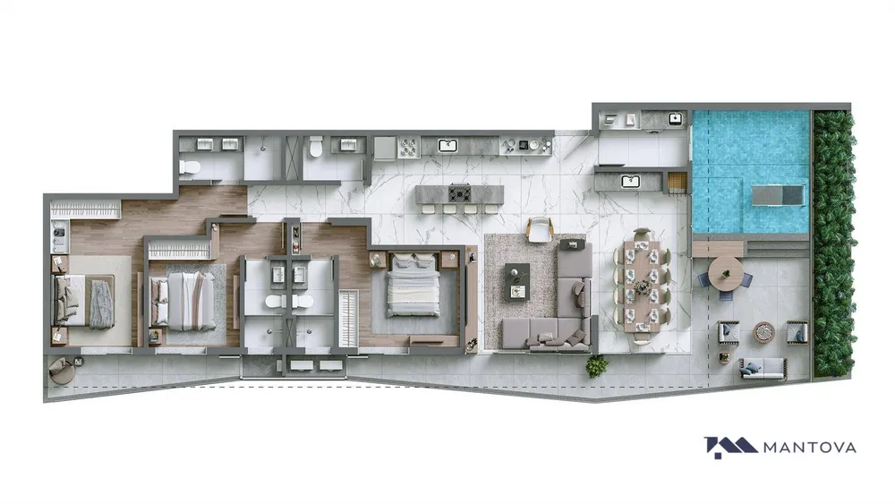 Apartamento, 2 quartos, 100 m² - Foto 14