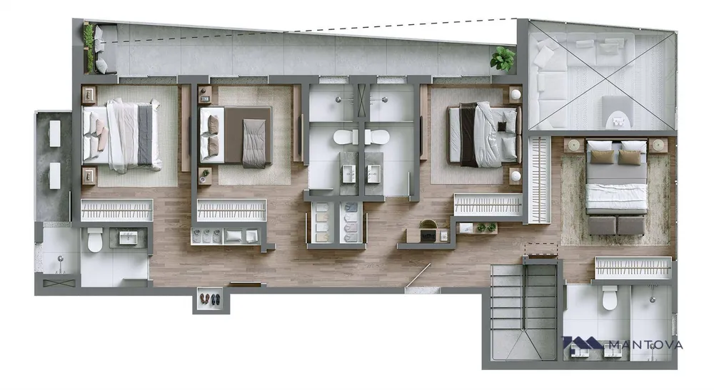 Apartamento, 2 quartos, 100 m² - Foto 15
